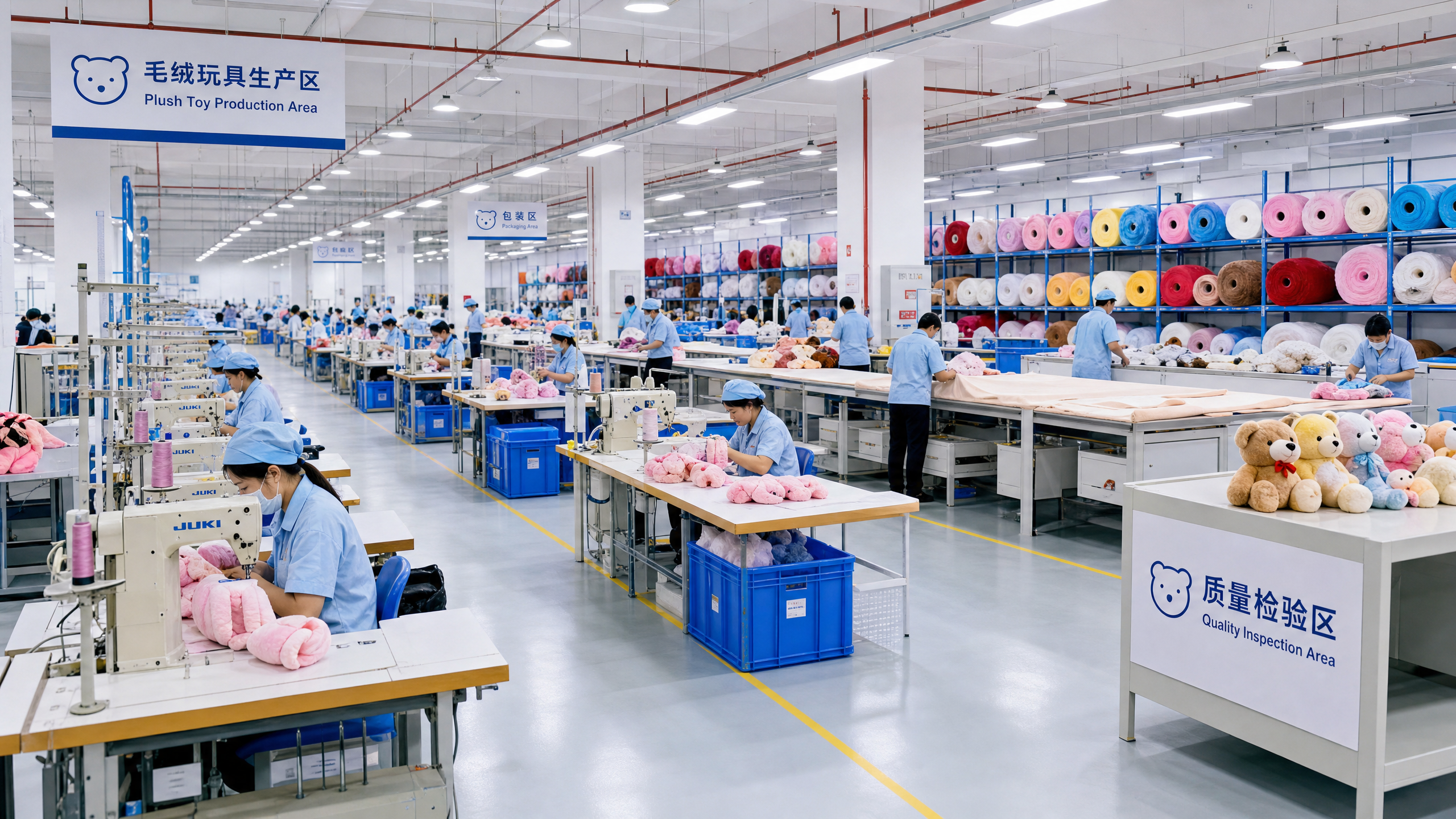 Dixin Toys modern manufacturing facility